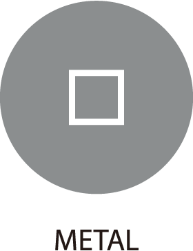metal button
